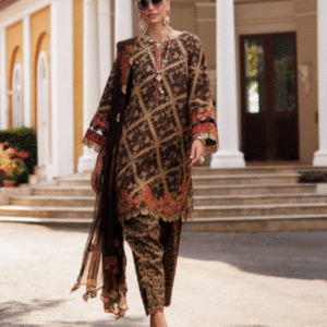 Lavender Mist – Unstitched 3-Piece Lawn Suit