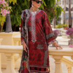 Golden Olive – Unstitched 3-Piece Lawn Suit