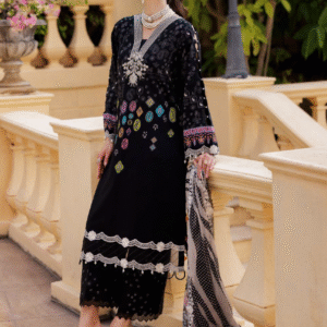 Desert Bloom – Unstitched 3-Piece Lawn Suit