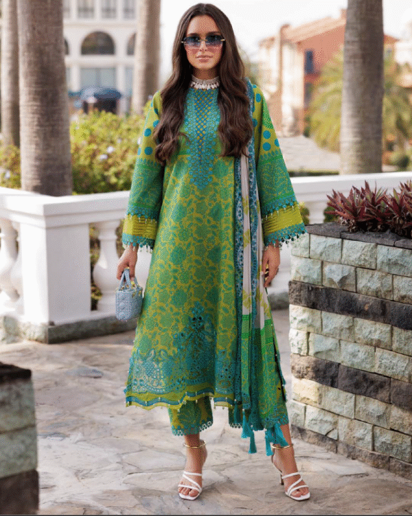 Royal Orchid – Unstitched 3-Piece Lawn Suit